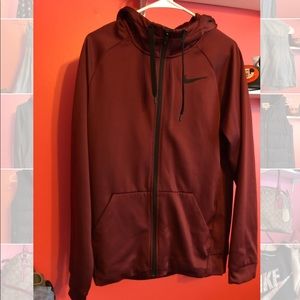 Men’s nike thermafit zip up hoodie